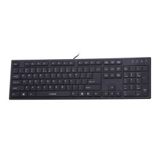 i-Rocks Ultra Slim Keyboard Usb 20Jt kali ketik,3area wired KR6431B