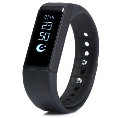I5 Plus Smart Gelang IP65 Bluetooth 4.0 Watch Gelang Tidur Monitoring Olahraga Pelacakan Remote Camera-Intl