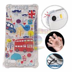 Icantiq Case Anti Crack 3D Oppo A33 Neo 7 Case Luxury Animasi London Bus Softcase Anti Jamur Air Case 0.3mm / Silicone Oppo A33 Neo 7 / Soft Case / Silikon Anti Shock / Case Hp / Case 3D / Anti Crack Gambar / Case Unik - 2