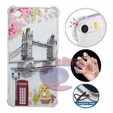 Icantiq Case Anti Crack 3D Oppo A37 Neo 9 Case Luxury Animasi Golden Gate Bridge Softcase Anti Jamur Air Case 0.3mm / Silicone Oppo A37 Neo 9 / Soft Case / Silikon Anti Shock / Case Hp / Case 3D / Anti Crack Gambar / Case Unik - 1