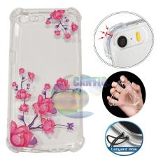 Icantiq Case Anti Crack 3D Oppo A57 Case Luxury Animasi Beautiful Flowers Blossoms Softcase Anti Jamur Air Case 0.3mm / Silicone Oppo A57 / Soft Case / Silikon Anti Shock / Case Hp / Case 3D / Anti Crack Gambar / Case Unik - 2