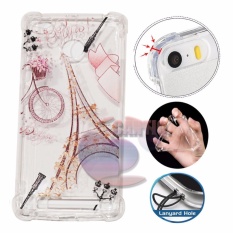 Icantiq Case Anti Crack 3D Xiaomi Redmi 3X Case Luxury Animasi Vintage Eiffel Paris Softcase Anti Jamur Air Case 0.3mm / Silicone Xiaomi Redmi 3S / Soft Case / Silikon Anti Shock / Case Hp / Case 3D / Anti Crack Gambar / Case Unik - 2