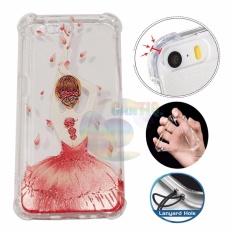 Icantiq Case Anti Crack 3D Xiaomi Redmi 4A Case Luxury Animasi Beautiful Girls With Wedding Dress Red Softcase Anti Jamur Air Case 0.3mm / Silicone Xiaomi Redmi 4A / Soft Case / Silikon Anti Shock / Case Hp / Case 3D / Anti Crack Gambar / Case Unik - 10