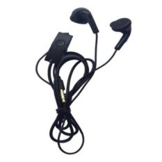Icantiq Handsfree For Samsung S5830/C550 Headset / Earphone For All Phone Model Stereo - Black / Hitam