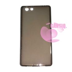 Icantiq Oppo R1X / Oppo R8207 / Oppo R8201 Softcase / Softshell / Silicone Oppo R1X / Silikon / Ultrathin / Ultra Thin / Casing HP - Hitam Transparan