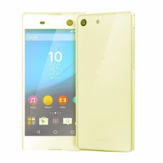 Icantiq Ultrathin Case Oppo R1X R8207 Luxury Softcase Anti Jamur Air Case 0.3mm / Silicone Oppo R1X R8207 Soft Case / Silikon / Case Hp / Jelly Case / Softshell - Kuning Transparant