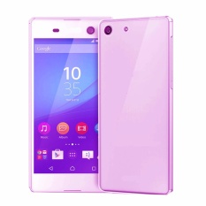 Icantiq Ultrathin Case Oppo R1X R8207 Luxury Softcase Anti Jamur Air Case 0.3mm / Silicone Oppo R1X R8207 Soft Case / Silikon / Case Hp / Jelly Case / Softshell - Pink Transparant