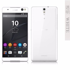 Icantiq Ultrathin Case Sony Xperia C5 Luxury Softcase Anti Jamur Air Case 0.3mm / Silicone Sony Xperia C5 Soft Case / Silikon / Case Hp / Jelly Case / Softshell - Putih Transparant