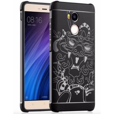 iCase Casing Handphone Xiaomi Redmi 4s / Redmi 4 Prime / Redmi 4 Pro Cocose Dragon Softcase Series - Black