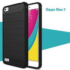 iCase iPaky Carbon Shockproof Hybrid Case for OPPO A33 / Neo 7