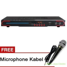 Ichiko DVD Player DV-VR960 - Hitam + Free Microphone Kabel yamaha