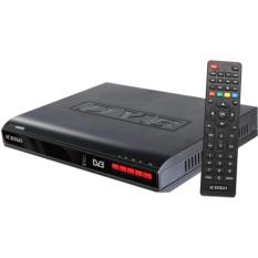 Ichiko Set Top Box DVB-T2 TV Digital Gambar Tanpa Semut - Hitam