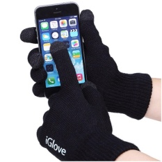 Han's Aksesoris - Iglove Touch Gloves for Smartphones dan Tablet Sarung Tangan Motor Touchscreen Responsif di Layar -