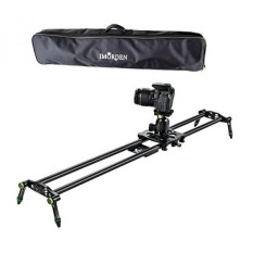 IMORDEN 32/80 Cm Serat Karbon Video Stabilisasi Kamera SliderDSLR Rail Dolly Track Pembuatan Film Kit untuk YouTuber, Bekerja dengan Canon, Sony, Nikon Kamera, Telepon, GOPRO dan Tripod-Intl