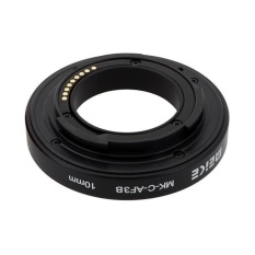 (IMPOR) Meike MK-C-AF3-B Plastik Auto Focus AF ExtensionTube DG Set 10mm 16mm untuk Canon EOS M M2 Mount Micro DSLR Kamera-Internasional