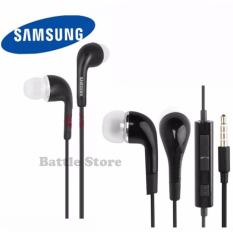 In-Ear J5 Earphone Earbuds Headphone Handsfree Earphones With Mic Volume For SAMSUNG GALAXY S3 S4 S5 Note 3 - Hitam