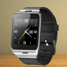 Persediaan! Aplus GV18 Bluetooth Smart Watch Penopang TF Kartu Sim untuk Android 4.1 untuk 5.0 Ponsel dengan 1.3 Juta Pixel Kamera SMS Hitam