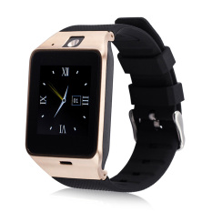 Persediaan! Aplus GV18 Bluetooth Smart Watch Penopang TF Kartu Sim untuk Android 4.1 untuk 5.0 Ponsel dengan 1.3 Juta Pixel Kamera Emas SMS