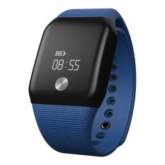 IN STOCK Makibes A88+ Bluetooth 4.0 Smart Bracelet Blood Oxygen Heart Rate Sleep Monitor Pedometer Call Reminder for Android iOS Blue