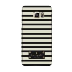 Indocustomcase Kate Spade Stripes Pattern KS04 Case Cover For Samsung Galaxy Note 5 ( N920 )