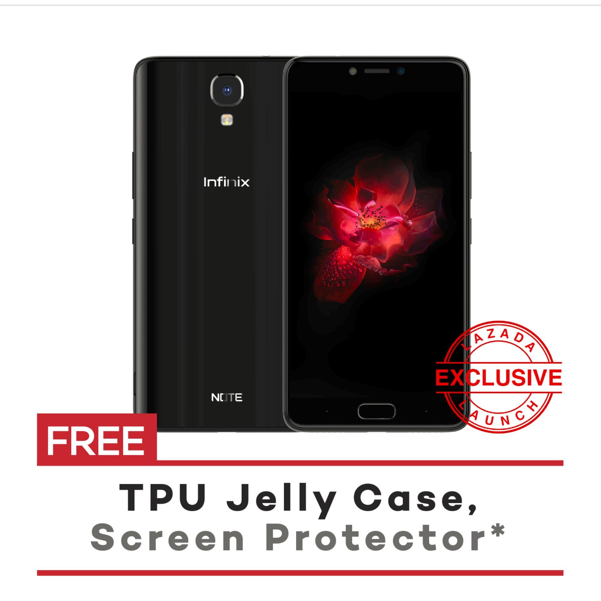 Infinix Note 4 X572 - 3/32 GB - Black Infinix Note 4 X572 - 3/32 GB - Black