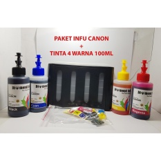 Infus Canon 4 Warna + Tinta 4 Warna 100ml Diamond Ink Grade a Korea