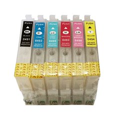 Ink Mini CISS/Reffiliable Epson R230/R230x/R210/R310/R350/RX650 - Tanpa Selang