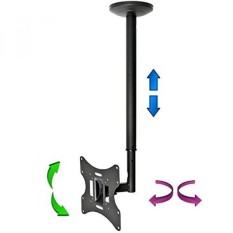 InstallerParts Flat TV Ceiling Mount 23 ~ 42