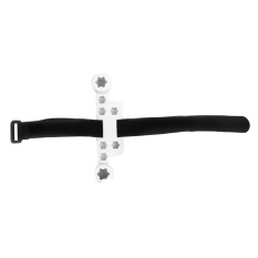 Terintegrasi Mengangkut Anti-Shake Pengendali Jarak Jauh Pelindung Pemancar Tongkat Pengendali Analog Pelindung Layar Pelindung dengan Kail dan Gulungan Tape untuk DJI Spark Putih-Intl