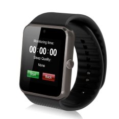 Alarm Cerdas Notifier Bluetooth Konektivitas Elegan Watch Si Mcard GT08 Hitam-Intl