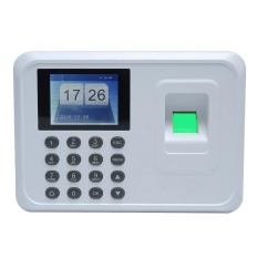 Cerdas Biometric Fingerprint Password Mesin Absensi Karyawan Check-in Perekam 2.4 Inch TFT LCD Layar DC 5 V Waktu Attendance Clock-Intl