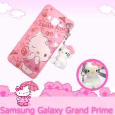 Intristore Soft Sillicon Phone Case Hello Kitty Gantung For Samsung Grand Prime
