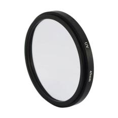 Iooiopo Universal Universal Aluminium Paduan 49mm Perlindungan UV Filter untuk Digital SLR Kamera