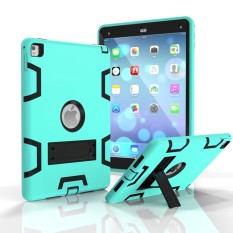 IPad Pro 9.7 Inch Case. Ipad AC 2 Case. 3in1 Penuh-Badan Guncangan Proofhybrid Berat Tugas Pelindung Defender Pelindung Case dengan Stand Penyangga. silikon Kulit Keras Plastik Case untuk iPad Pro 9.7 Inch 2016-Internasional