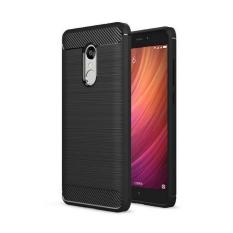 iPaky Carbon Fiber Shockproof Hybrid Case for Xiaomi Redmi Note 4X - Black