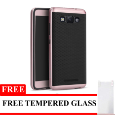 IPAKY Polycarbonate Case Untuk Samsung Galaxy Z2 - Rose Gold - Free Tempered Glass