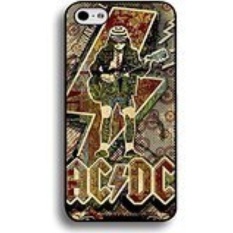 IPhone 6/6 S (4.7 Inch) ACDC Band Cover Shell Fashion Lucu Angus Muda Hard Musik Rock Band Dirancang AC/DC Phone Case Cover untuk IPhone 6/6 S (4.7 Inch) -Intl