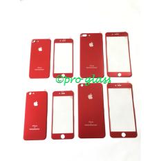 Iphone 8+ RED Special Edt Titanium Alloy Premium Tempered Glass