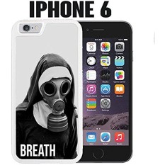 iPhone Case Breath Nun with Gas Mask for iPhone 6 Rubber White (Ships from CA) - intl