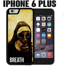 iPhone Case Grunge Vintage Nun Gas Mask for iPhone 6 PLUS Rubber Black (Ships from CA) - intl