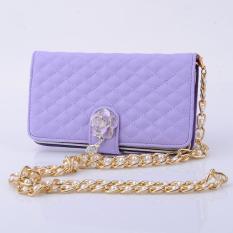 Tas Ponsel IPhone6/I6/Plusiphone5s/4 S Panjang Garis Mutiara Jaringan Bunga Kamelia