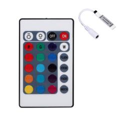 IR Remote Wifi Controller untuk 3528 5050 RGB LED Strip Light #24 Kunci-Internasional