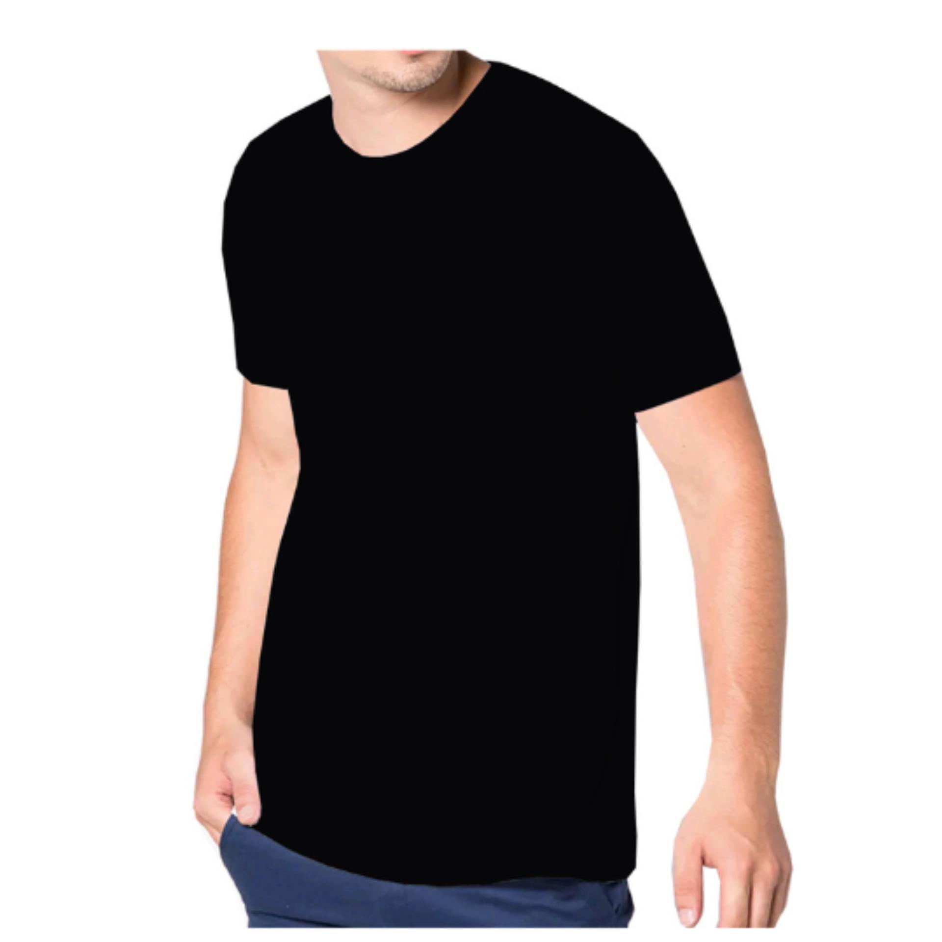 Irfan Store95 - Kaos Polos Pendek O Nenk - Hitam