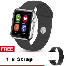 IWO 2nd Upgrade Bluetooth Smart Watch untuk Apple IOS Android Smart Phone IWO 2 1:1 MTK2502C Smartwatch Heart PK Apple Watch-Intl
