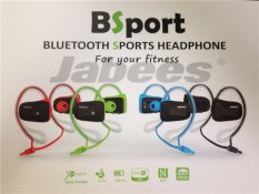 Jabees BSport Professional Sports Waterproof Bluetooth 4.0 Headset Ear Stereo Headset Universal - intl