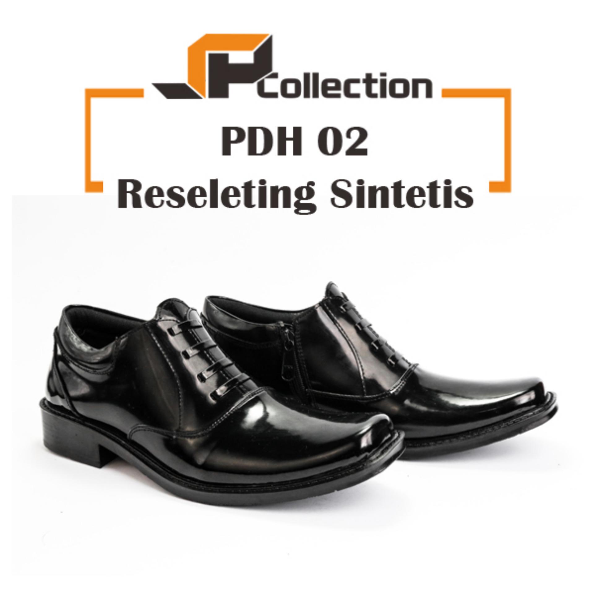 JAFERI Sepatu Pdh Polri Pdh 02 Reseleting Sintetis - Hitam / Sepatu Pdh Tni / Sepatu Pdh Pria / Sepatu Pdh Kilap / Sepatu Pdh Polisi / Sepatu Pria Murah / Sepatu Pantofel Pria / Sepatu Pantofel Pdh
