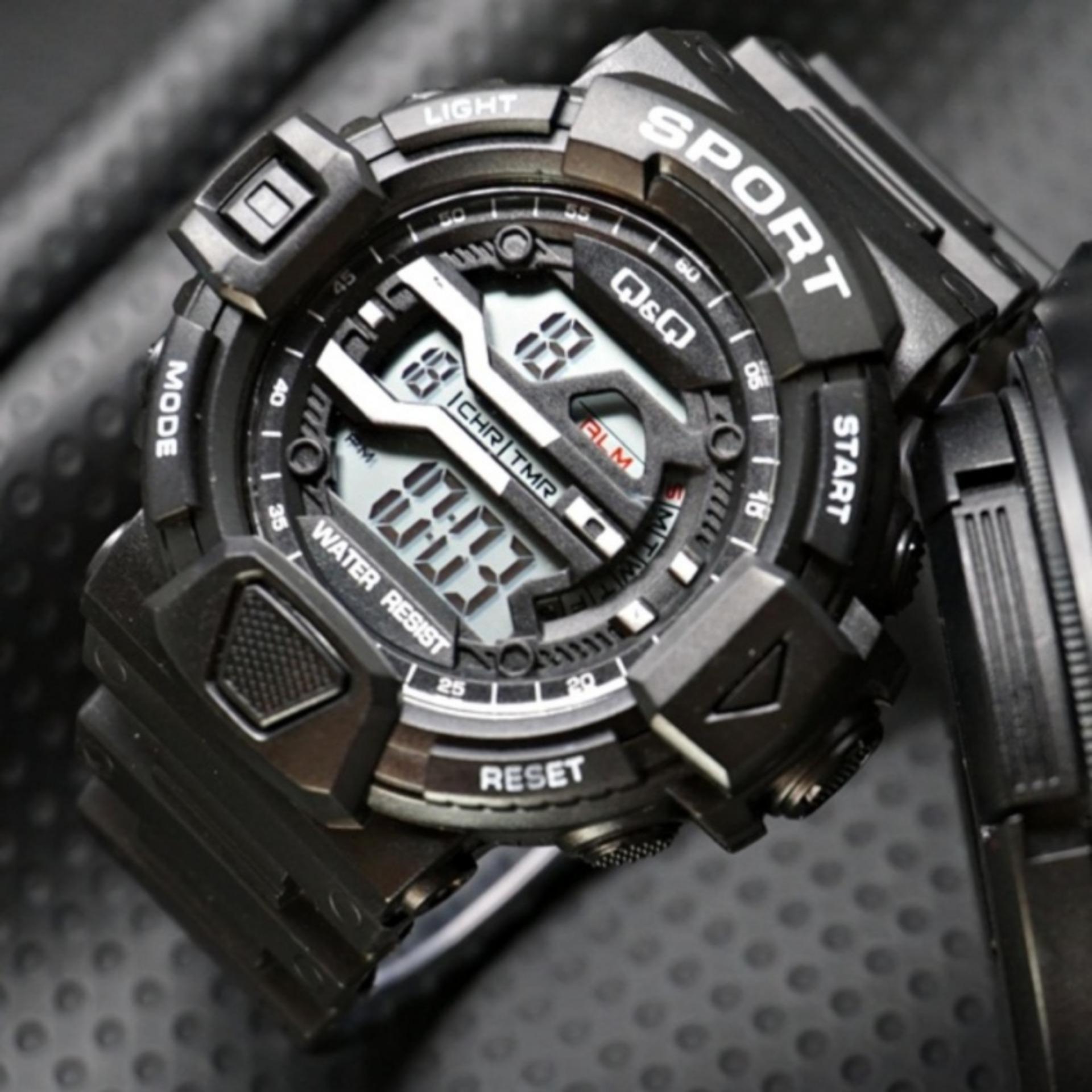 JAM TANGAN PRIA QnQ-BumbleBee RUBBER STRAP