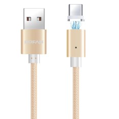 jiaxiang Magnetic Type-C Cable, Nylon Braided 2A USB Charger Fast Charging And Data Sync With LED Indicator Light For Samsung S6 S7,HTC,LG - intl