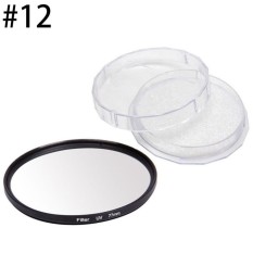 Jingle 37-77 Mm Sinar UV Ultra Violet Filter Pelindung Lensa untuk Kamera Canon DSLR/SLR/DC/DV (Ukuran: 77 Mm)