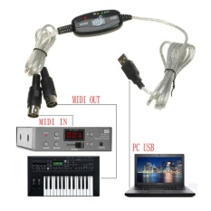 Jingle Rincian Tentang MIDI untuk Kabel USB Adaptor Konverter FR Musik Keyboard Drum Elektronik Musik Membuat